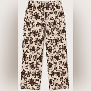 Anthropologie Thinking Mu Solet Bambula Mariam brown sun pants